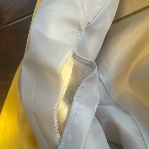 Calvin Klein Sunny Yellow Trench Coat - Picture 11 of 11